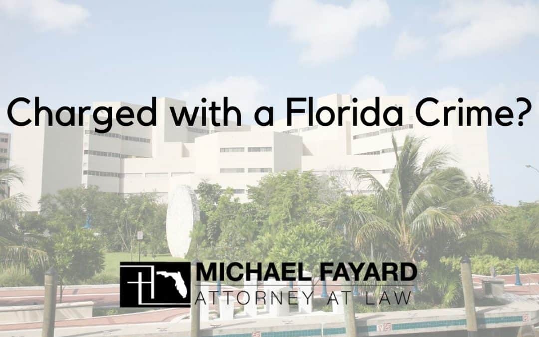 have you been charged with a florida crime? sarasota county lawyer Michael Fayard, Attorney at Law